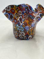 Livio Campanella - Vaas - Muranoglas - Zakdoek met gouden