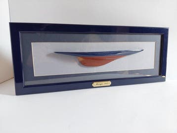 Halfmodel - Demi coque décorative en bois, 49 cm, Ranger, Nieuw