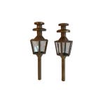 Lantaarn (2) - van rijtuig - Messing