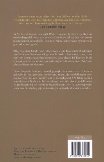 Einstein 9789000342655 Walter Isaacson, Verzenden, Gelezen, Walter Isaacson