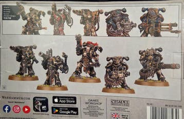 Chaos Space Marines Havocs (Warhammer nieuw), Ophalen of Verzenden, Nieuw