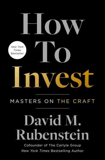 How to Invest - David M. Rubenstein 9781982190309, Verzenden, Gelezen, David M. Rubenstein