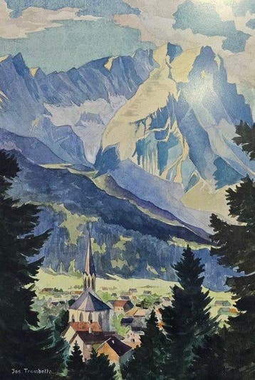 Joseph Trombetta (1928) - El valle iluminado