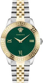 Versace VEVC01021 Greca dameshorloge 38 mm, Sieraden, Tassen en Uiterlijk, Horloges | Dames, Overige merken, Staal, Verzenden