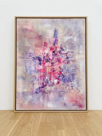 Charlotte Colard - Œuvre abstraite contemporaine – Explosion