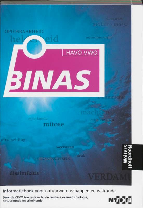 Binas Havo VWO 9789001893804, Boeken, Studieboeken en Cursussen, Zo goed als nieuw, Verzenden