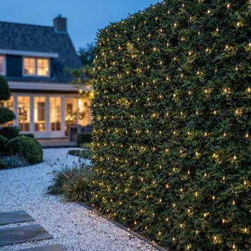 Kerstverlichting met flikkerlicht - netverlichting 4 x 2, Verzenden, Nieuw