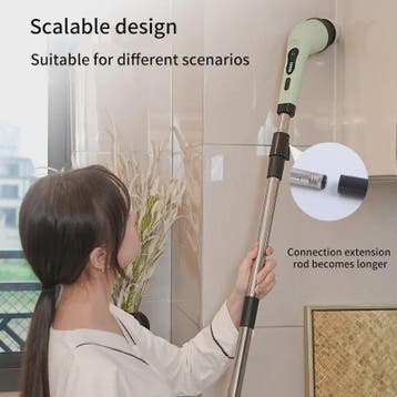 Elektrische Schoonmaakborstel 9-in-1: Krachtige Spin Scrubbe, Verzenden, Nieuw