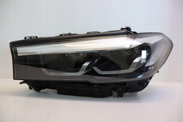linker full LED koplamp BMW 5 G30 G31 LCI 20-, Auto-onderdelen, Verlichting, Verzenden, Gebruikt
