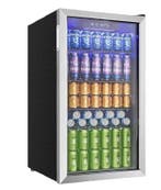 Drankkoelkast 90L Glazen Deur 126 Blikjes Mini Koelkast, Witgoed en Apparatuur, Koelkasten en IJskasten, Verzenden, Nieuw