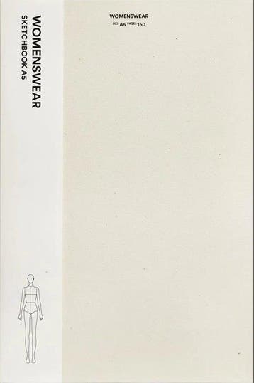 9789887710813 Fashionary Womenswear Sketchbook A5, Boeken, Verzenden, Zo goed als nieuw, Fashionary