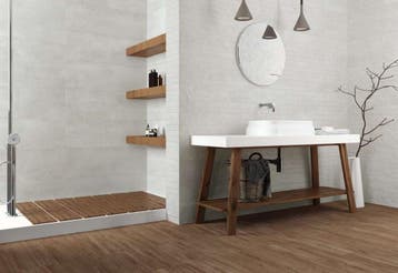 Wandtegel Baldocer Viterbo Betonlook Lichtgrijs Mat 30x90, 60 cm of meer, Nieuw, Ophalen of Verzenden, 10 m² of meer