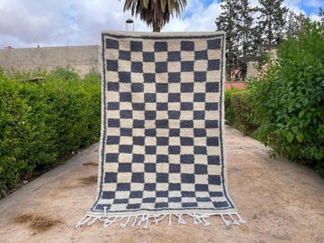 atlas Nomad - moroccan artisans - damierpatroon - Vloerkleed, Nieuw