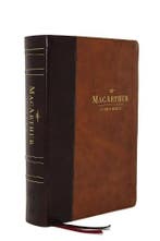 ESV, MacArthur Study Bible, 2nd Edition, Leathersoft, Brown:, Verzenden, Nieuw