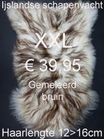 Schapenvacht IJSLANDSE Gemêleerde Bruin GROOT Moeflon €39,95, Ophalen of Verzenden, Nieuw