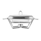 Altom Design Meteor vierkante Buffetwarmer 1,8L - Chafing, Huis en Inrichting, Ophalen of Verzenden, Nieuw