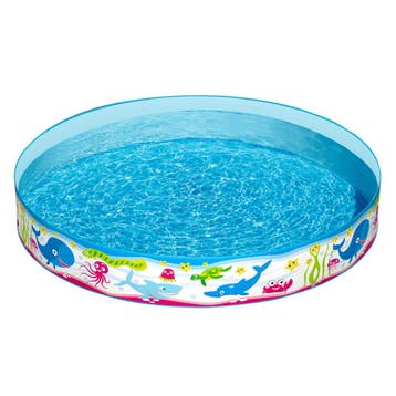 Schottenbad Fill n Fun Pool 152 cm, Verzenden, 200 tot 300 cm, 80 tot 120 cm, Rond