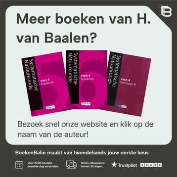 Systematische natuurkunde Hulpboek 4 Havo 2007 - H. van, Verzenden, Zo goed als nieuw, H. van Baalen