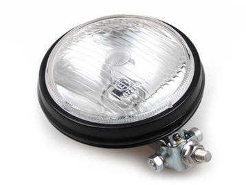 Extra koplamp met grootlicht, zwart. Porsche 911 1965-73, Verzenden, Nieuw
