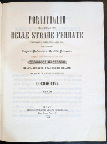 Francesco Cellini - F. Cellini - Portafoglio dellIngegnere, Antiek en Kunst