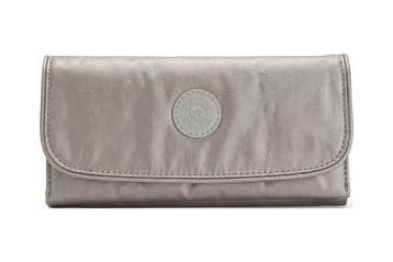 Kipling Portemonnee Zilver, Verzenden, Zo goed als nieuw