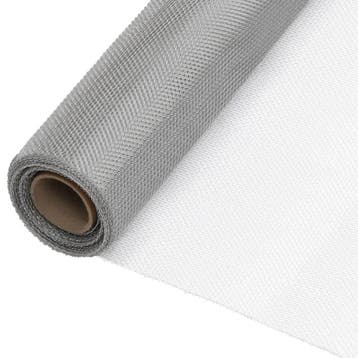 vidaXL Gaasjes 112 x 1000 cm Mesh RVS 201 zilver, Verzenden, Nieuw, IJzer, 1 tot 2 meter