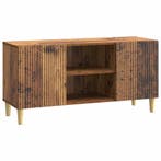 vidaXL TV-kast Oud hout 102 x 34,5 x 50 cm Bewerkt hout, Huis en Inrichting, Minder dan 50 cm, Verzenden, Nieuw, Minder dan 100 cm