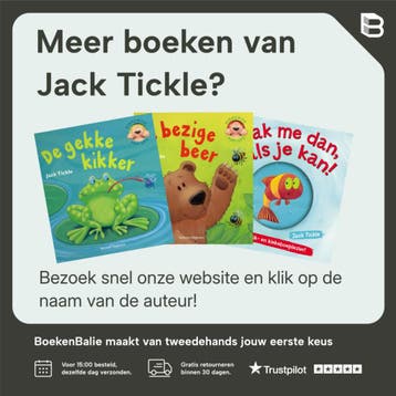 Een duizelige dino / Kiekeboe pop-ups - Jack Tickle, Boeken, Verzenden, Gelezen, Jack Tickle