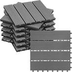 24goodz WPC Terrastegels Houtlook - Eenvoudige Installatie -, Tuin en Terras, Verzenden