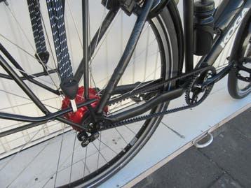Handgem. Koga Worldtraveller-S sign, Rohloff, riem nr. 6639, 28 inch, 10 tot 15 versnellingen, Velgrem, Ophalen of Verzenden