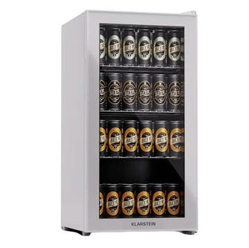 Drankenkoelkast bier glazen deur Beersafe 74 slim quartz, Zonder vriesvak, Nieuw, Ophalen of Verzenden, Minder dan 75 liter