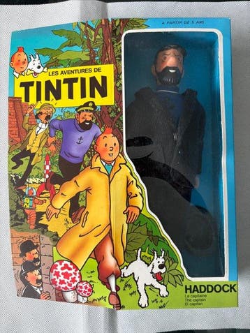 Tintin, Kuifje - Tintin / Kuifje Poupée Seri / Haddock - 1, Nieuw