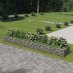 vidaXL Gabion plantenbak verhoogd 540x90x50 cm, Tuin en Terras, Bloembakken en Plantenbakken, 100 cm of meer, Verzenden, Nieuw