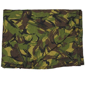 KL landmacht ARWY poncho liner (Woobie), woodland DPM, Ophalen of Verzenden, Gebruikt