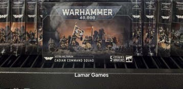 Warhammer 40,000 Astra Militarum Cadian Command Squad, Hobby en Vrije tijd, Ophalen of Verzenden, Nieuw