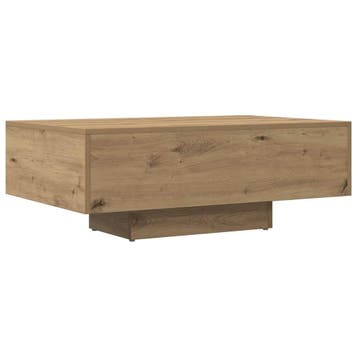Design Salontafel Bewerkt Hout | 34% Korting - Deal, 50 tot 100 cm, Zo goed als nieuw, Modern, Rechthoekig