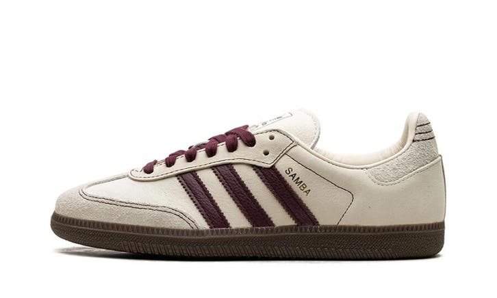 adidas Samba OG Wonder White Maroon (W), Kleding | Dames, Schoenen