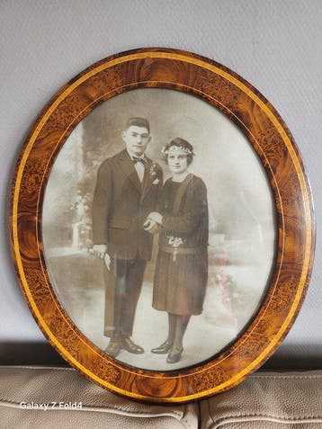Fotolijst - Hout, Antiek en Kunst, Curiosa en Brocante
