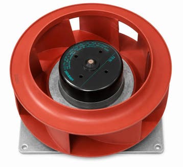 Stork WHR950 motor revisie – R1G220-AB12-77, Zo goed als nieuw, Ventilator