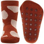 Antislipsok Oranjebruin met Beige Hartvormen - Ewers - Biolo, Meisje, Nieuw, Ophalen of Verzenden, Ewers