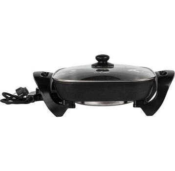 2dekans | Skoov Hapjespan – 2-in-1 Elektrische BBQ Grill met, Ophalen of Verzenden, Zo goed als nieuw