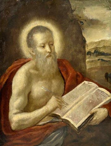 Italiaanse school (XVII) - San Girolamo
