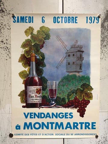 R. Rignoux - Vendanges à Montmartre - Jaren 1970