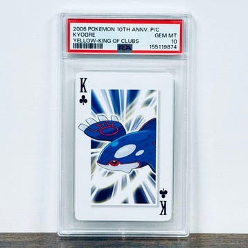 Pokémon Graded card - Kyogre 10th Anniversary - Pokémon -, Nieuw