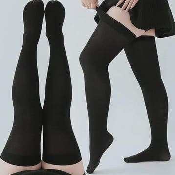 Dames Hoge Sokken Over de Knie - Zwart, Wit & Kleurrijk - Wa, Verzenden, Nieuw