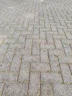 Gebruikte betonklinkers Doetinchem zwart (op pallets)..., Ophalen of Verzenden, Gebruikt, Klinkers