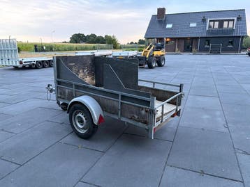 Bakwagen 200 x 100 opknapper zo mee 150,00, Ophalen, Gebruikt