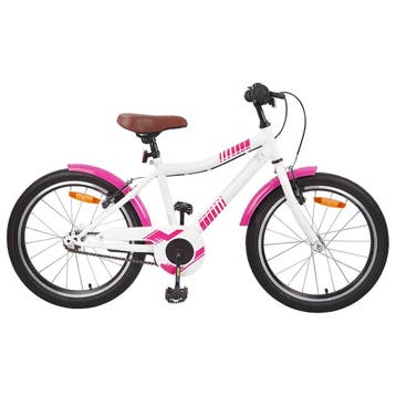 vidaXL Kinderfiets 18 Inch voor 5-7 jaar Roze, Verzenden, Nieuw