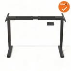 Los onderstel - Economy - Zit-Sta - Elektrisch - Zwart, Huis en Inrichting, Bureaus, Ophalen of Verzenden, Nieuw