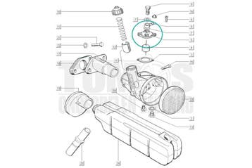 Carburateur Vlotterdeksel Encarwi S25 / A3, Ophalen of Verzenden, Nieuw, Encarwi
